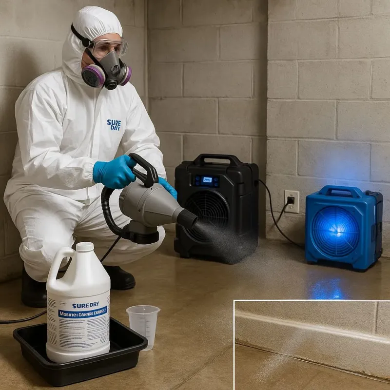 Sanitization and Odor Removal process in Kildeer, IL