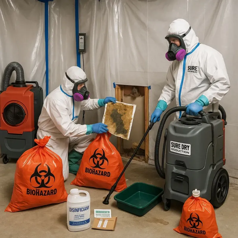 Contaminated Water Handling Protocols process in Kildeer, IL