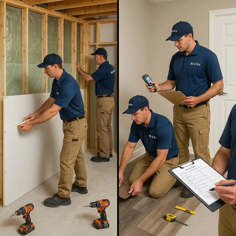 Repairs and Reconstruction process in Kildeer, IL