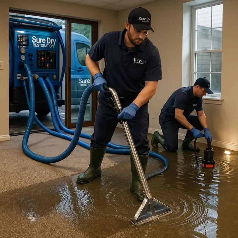 Water Extraction and Removal process in Kildeer, IL